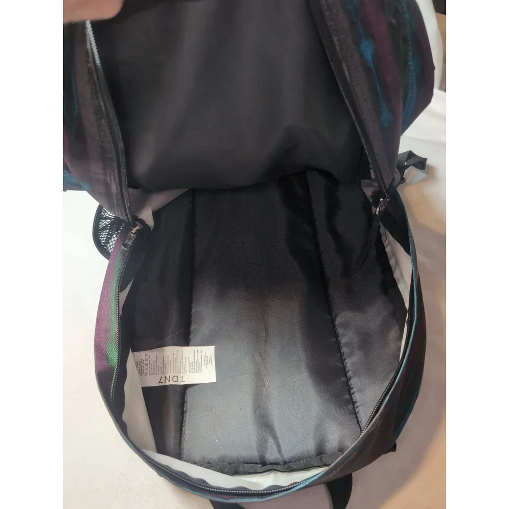 Jansport TDN7 Student Backpack Bookbag Multi Color Stripes 17